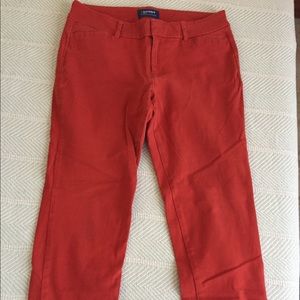Old Navy orange capris